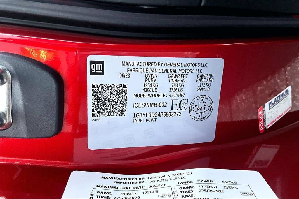 Used 2023 Chevrolet Corvette Z06 image 17