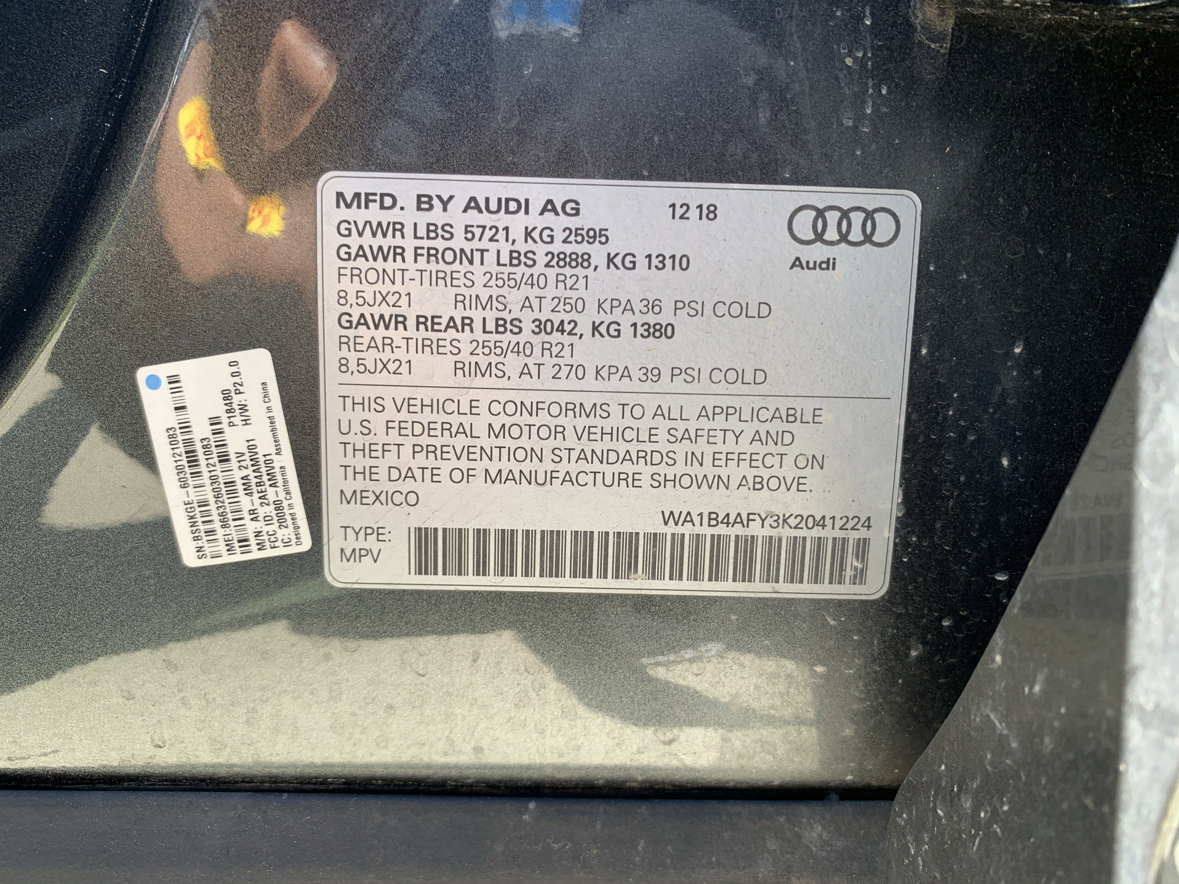 Used 2019 Audi SQ5 Premium Plus w/ Premium Plus Package AWD/4WD image 36