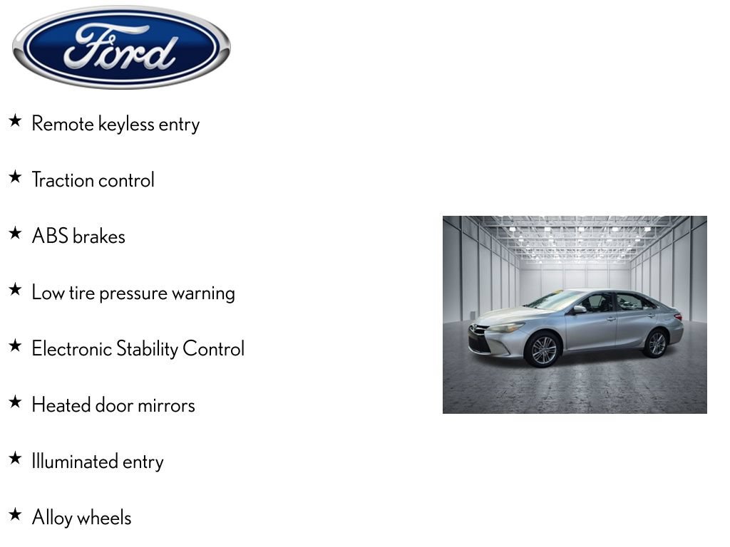 Used 2015 Toyota Camry SE FWD image 4