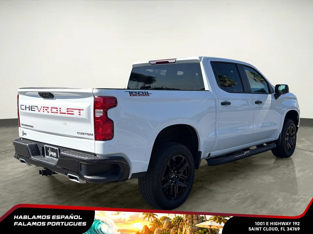 Used 2025 Chevrolet Silverado 1500 Custom Trail Boss AWD/4WD image 6
