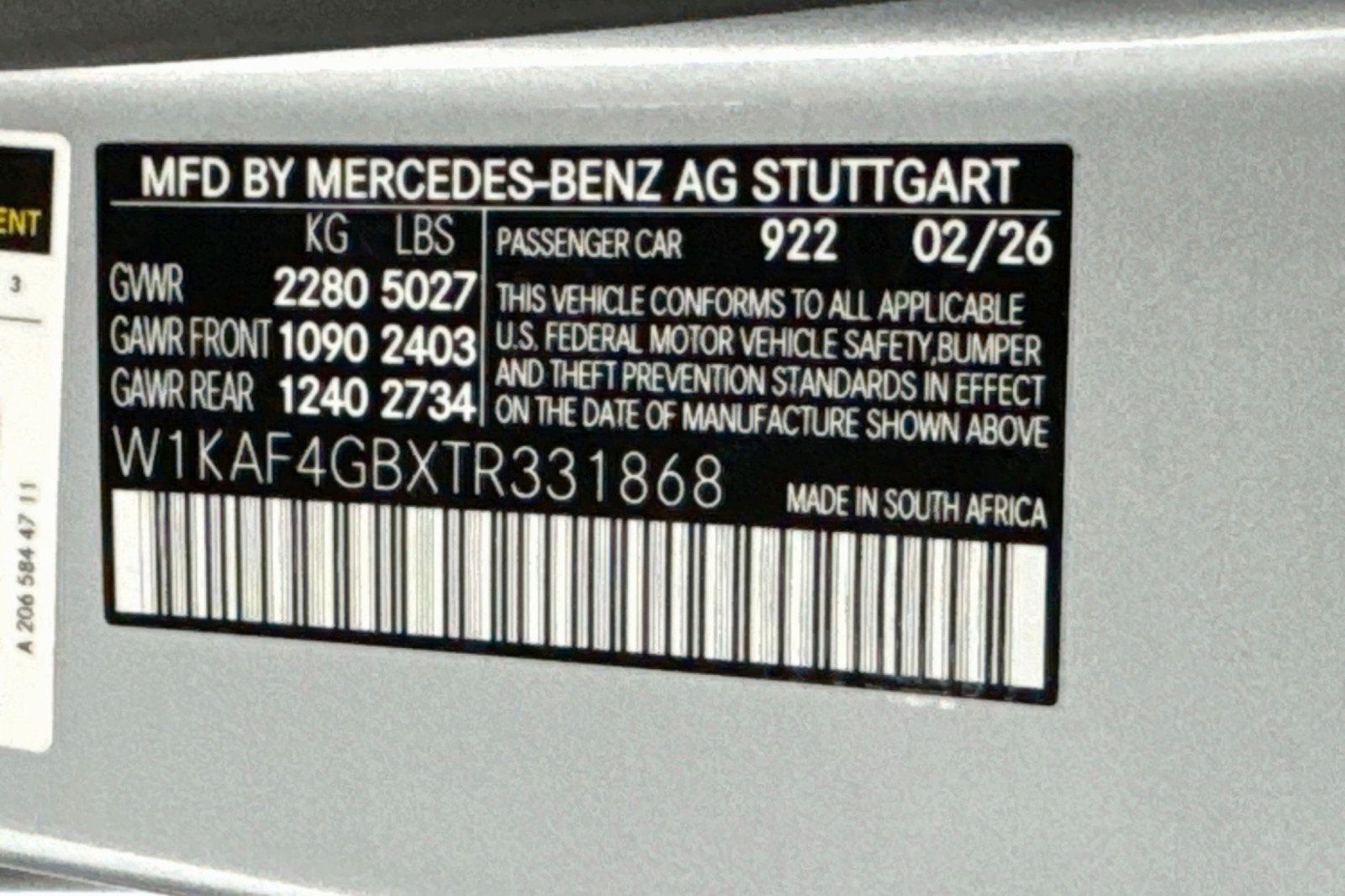 Certified 2026 Mercedes-Benz C 300 Sedan image 28