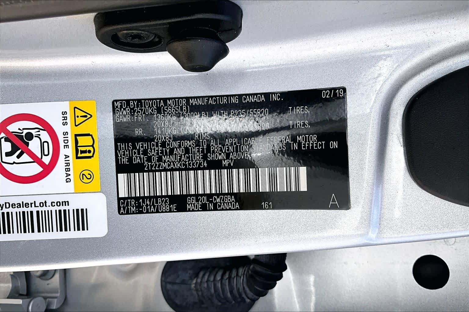 Used 2019 Lexus RX 350 FWD w/ Navigation Package image 34