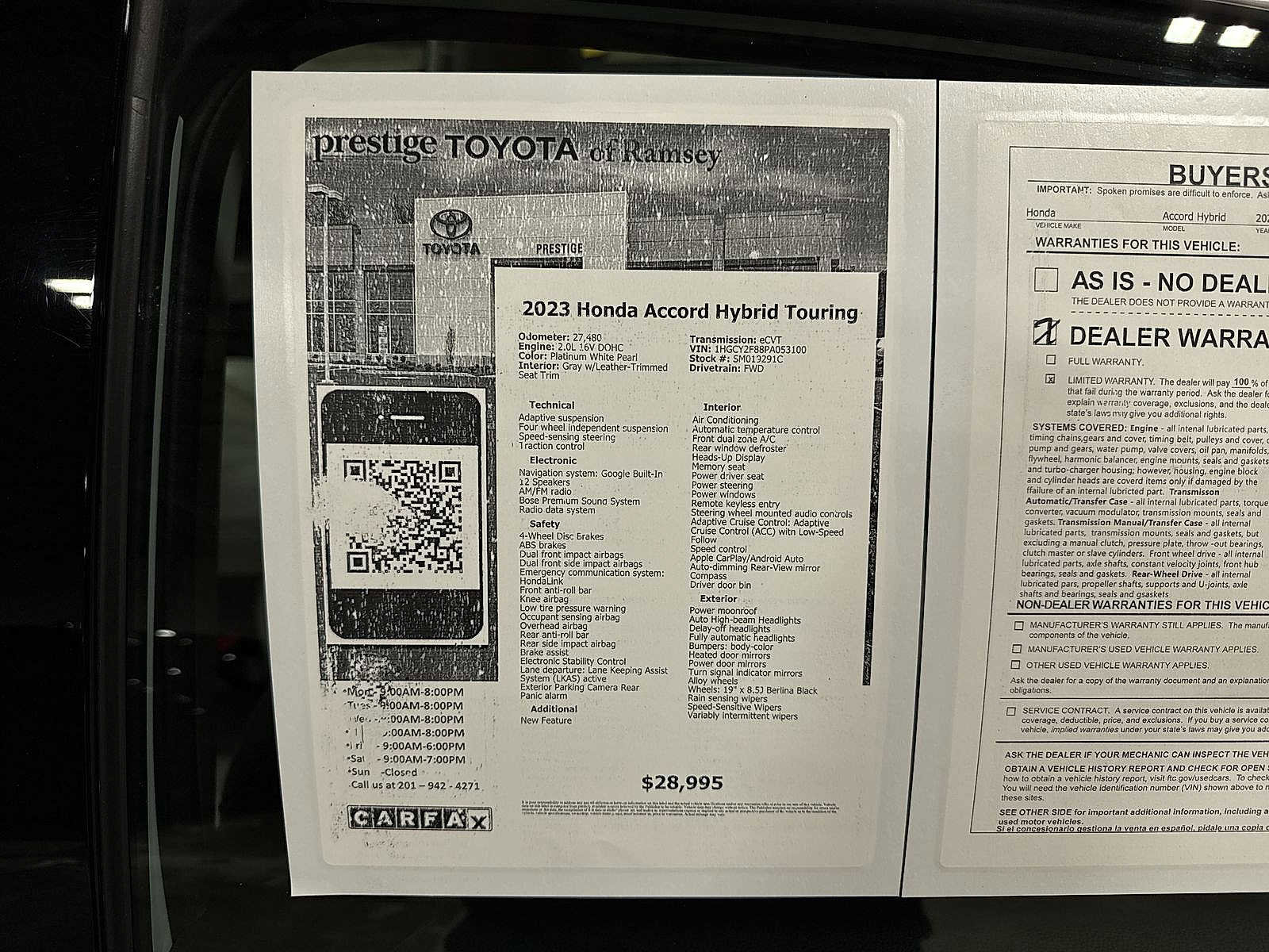 Used 2023 Honda Accord Touring image 13