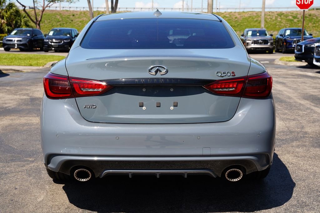 Used 2024 INFINITI Q50 Red Sport 400 AWD/4WD image 10