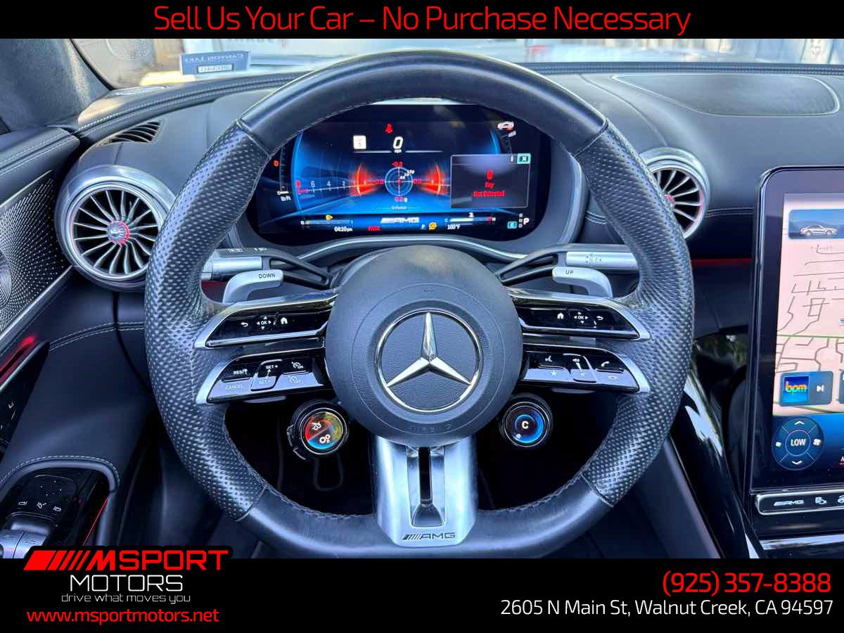 Used 2022 Mercedes-Benz SL 55 AMG 4MATIC w/ AMG Night Package II image 24