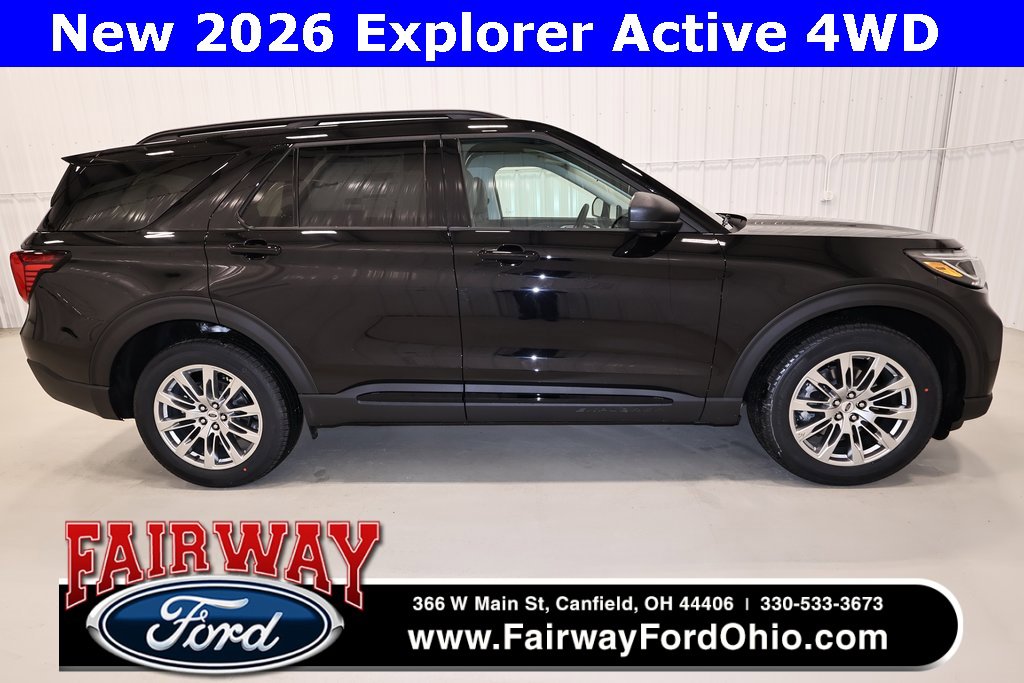New 2026 Ford Explorer Active w/ Active Comfort Package