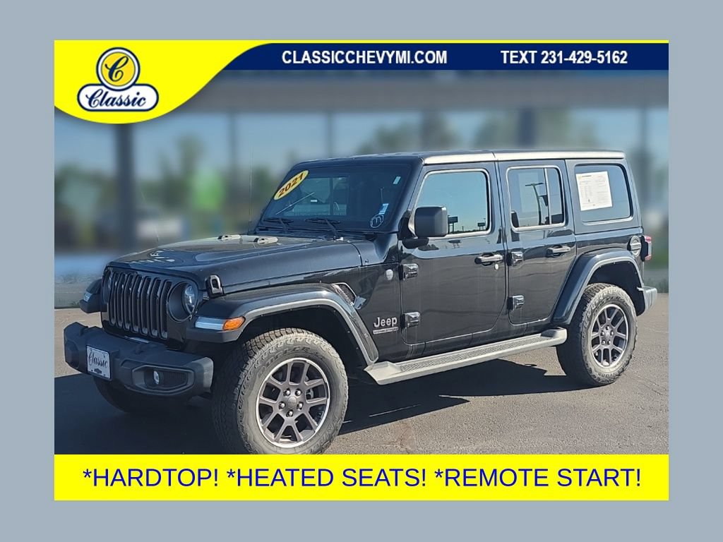 Used 2021 Jeep Wrangler Unlimited Sahara