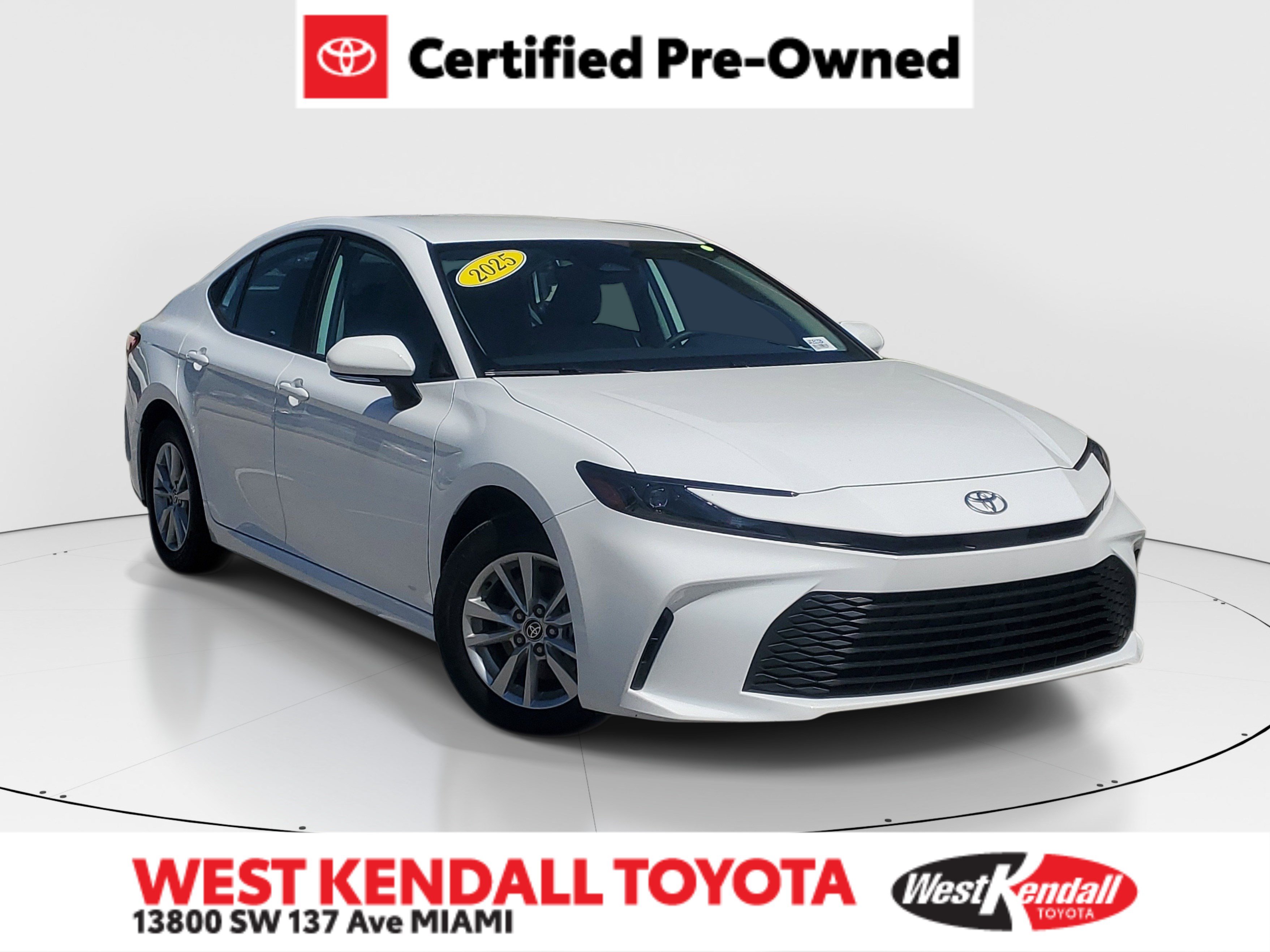 Certified 2025 Toyota Camry LE w/ Convenience Package FWD image 1