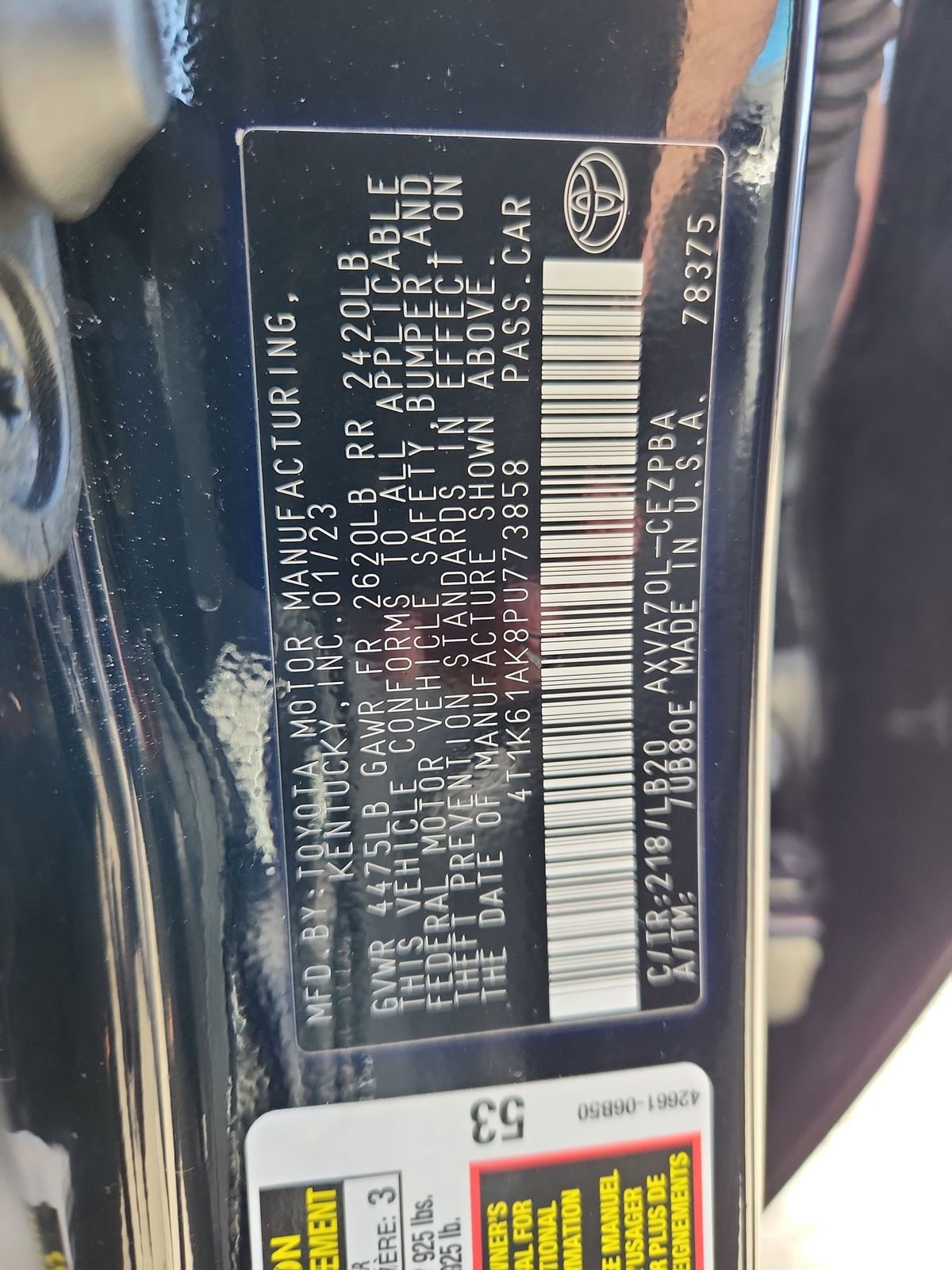 Used 2023 Toyota Camry XSE image 20