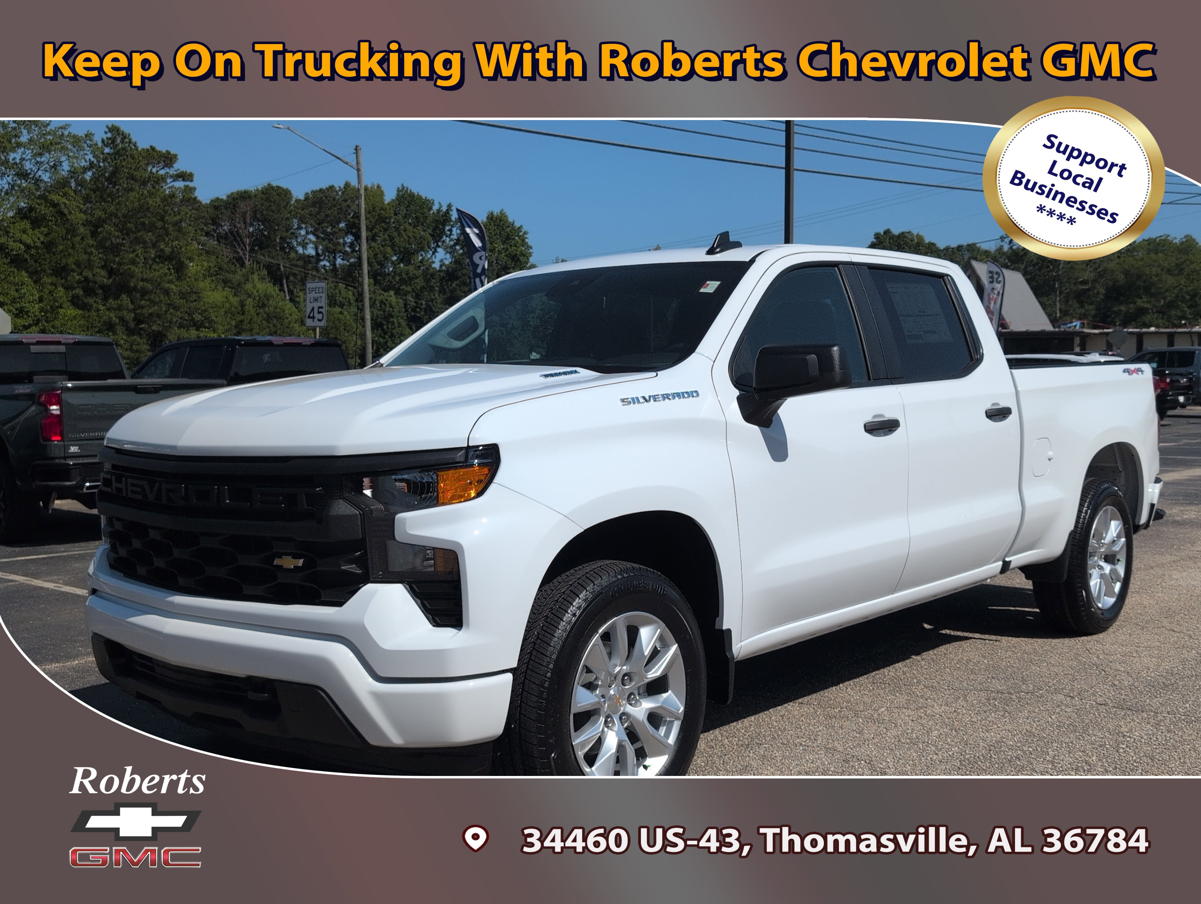 New 2025 Chevrolet Silverado 1500 Custom image 1