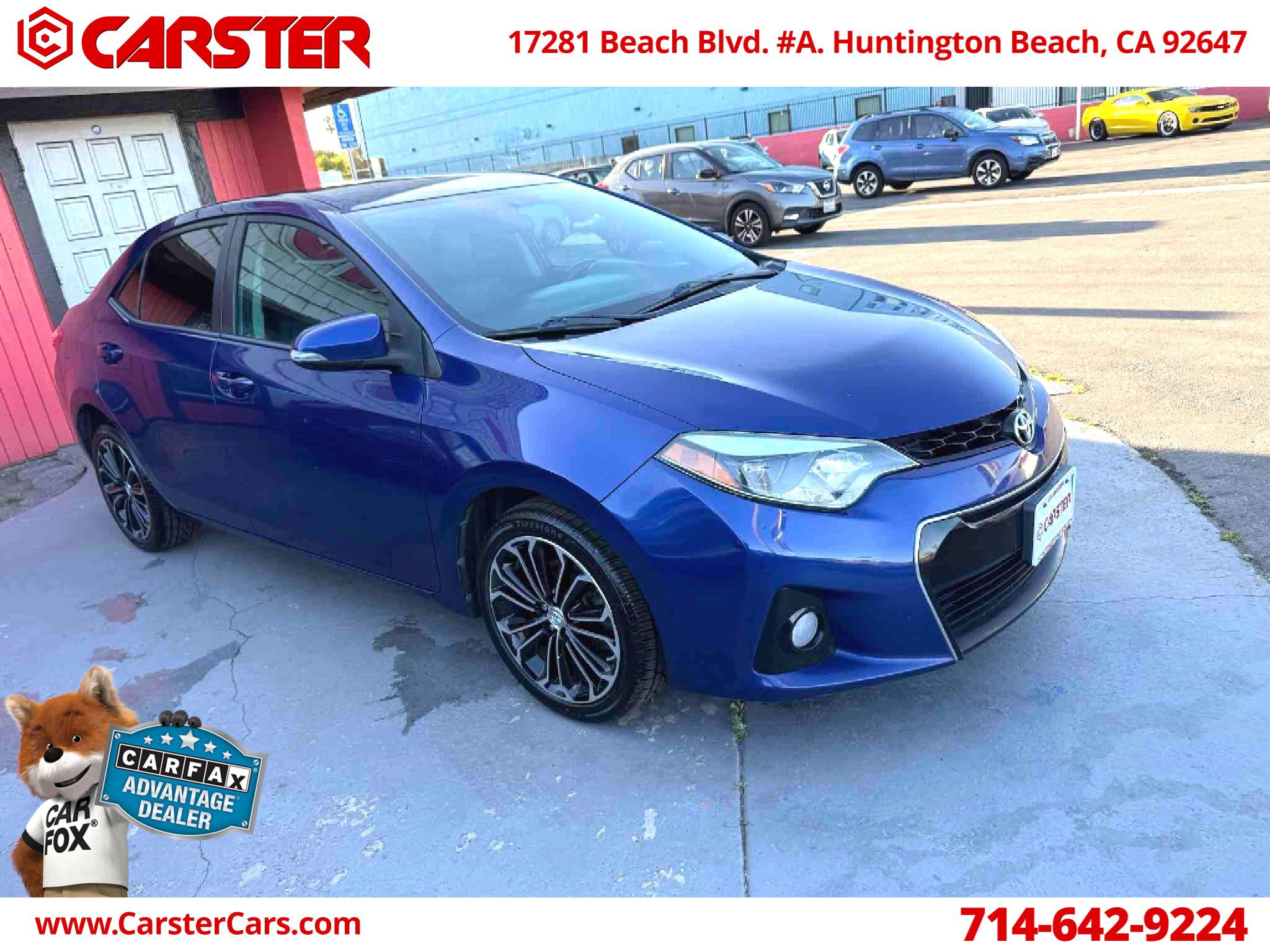 Used 2016 Toyota Corolla S FWD image 1