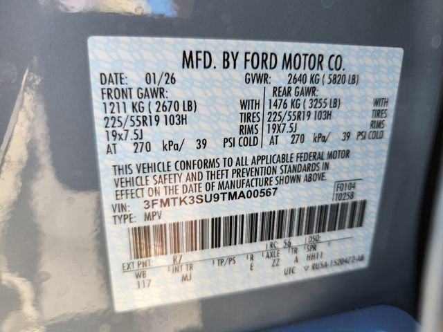 New 2026 Ford Mustang Mach-E Premium w/ Technology Package AWD/4WD image 24