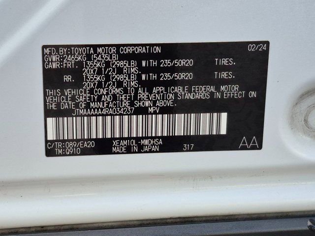 Used 2024 Toyota bZ4X Limited image 26