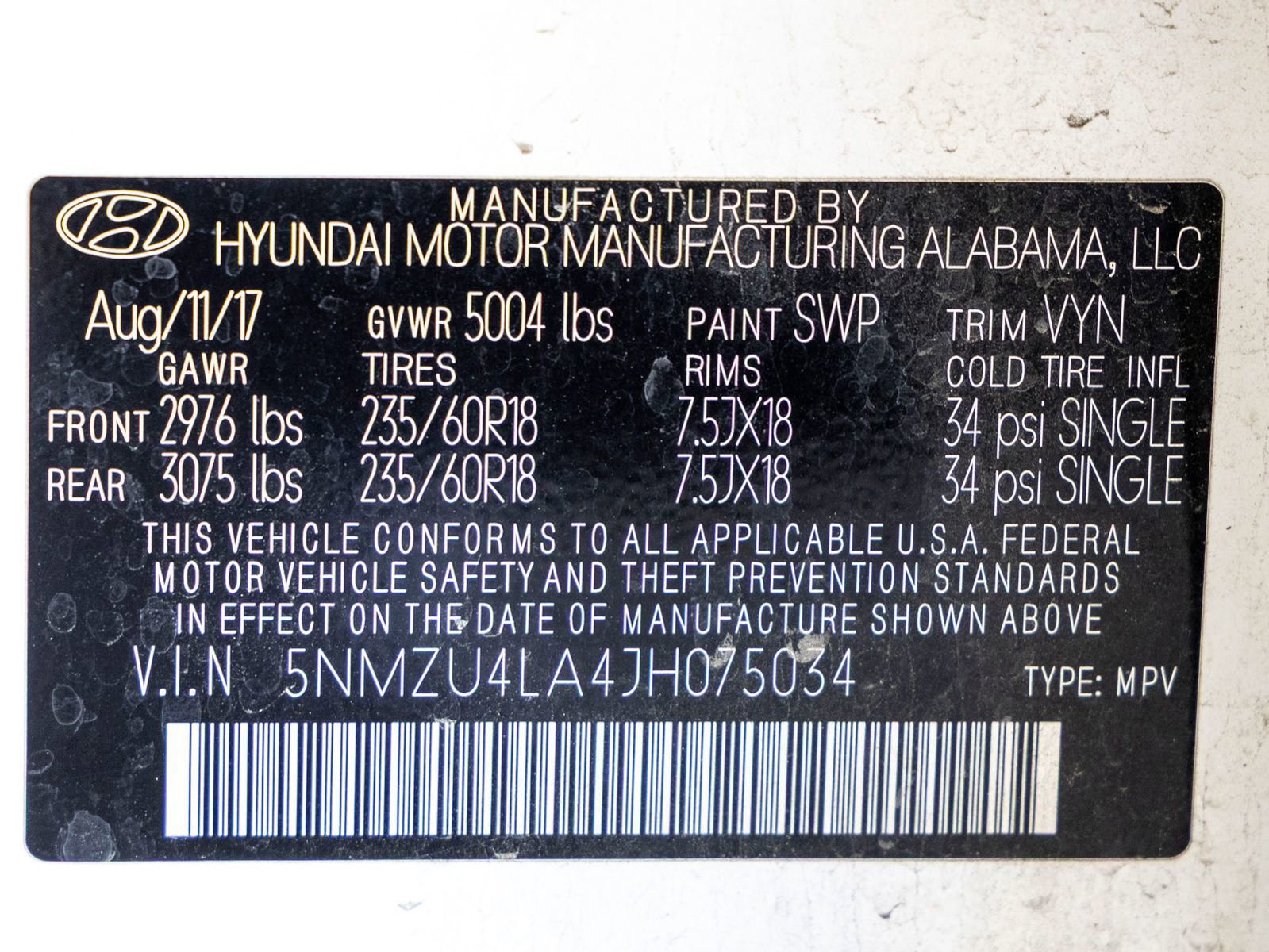 Used 2018 Hyundai Santa Fe Sport 2.0T FWD image 32