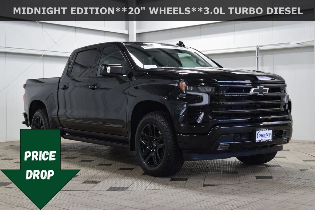 Used 2025 Chevrolet Silverado 1500 High Country w/ Midnight Edition