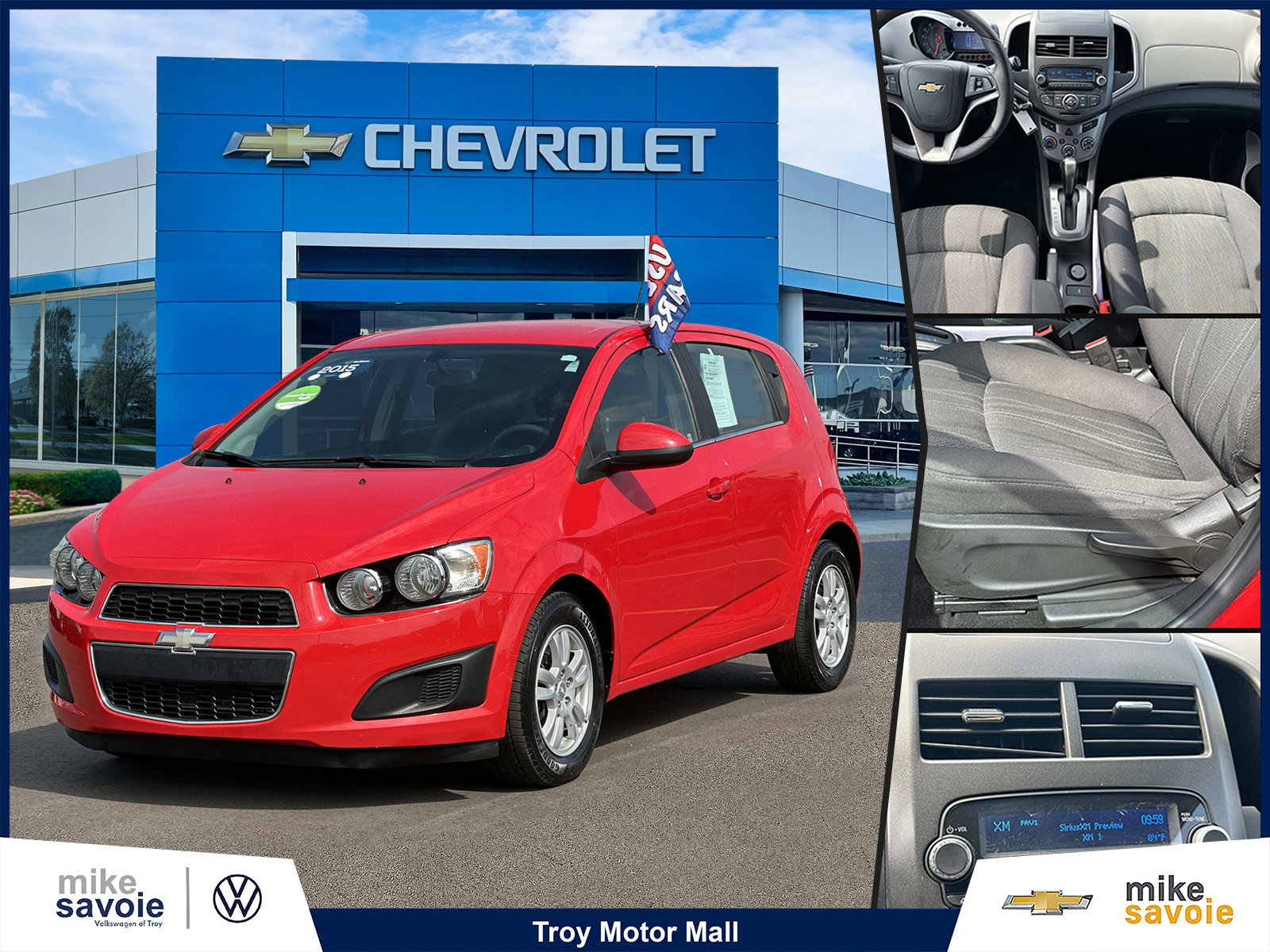 Certified 2015 Chevrolet Sonic LT