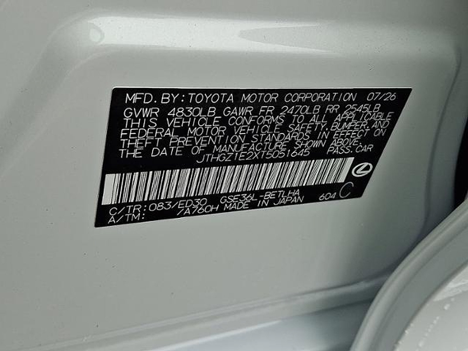 New 2026 Lexus IS 350 F Sport w/ Handling Package AWD/4WD image 13