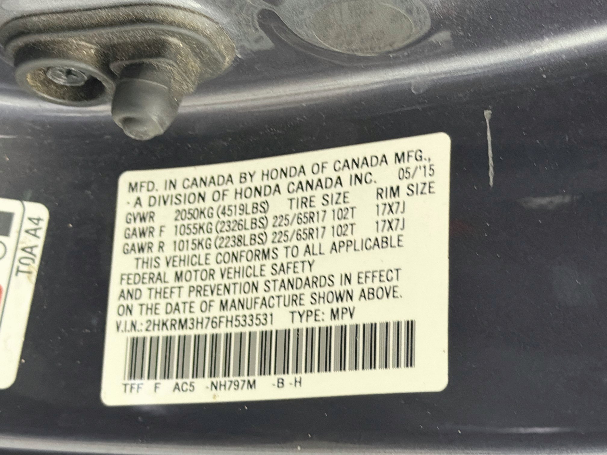 Used 2015 Honda CR-V EX-L image 12