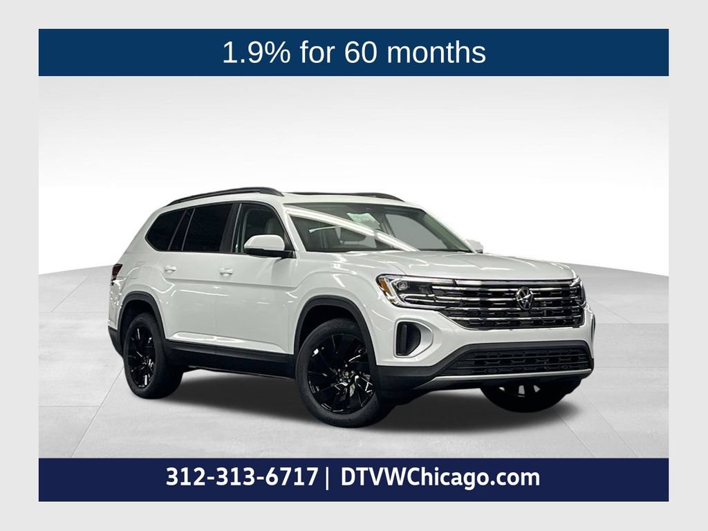 New 2026 Volkswagen Atlas SE AWD/4WD 360° Tour