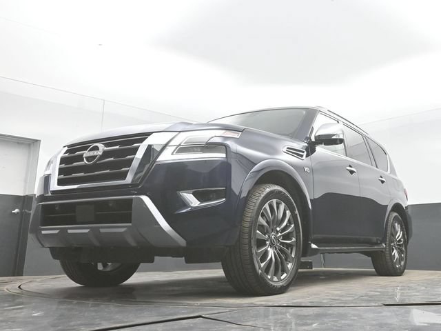Used 2021 Nissan Armada Platinum w/ Captain's Chairs Package AWD/4WD image 52