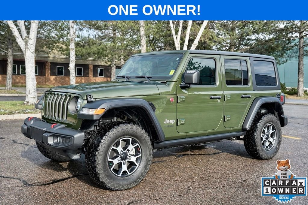 Used 2021 Jeep Wrangler Unlimited Rubicon w/ Cold Weather Group image 1