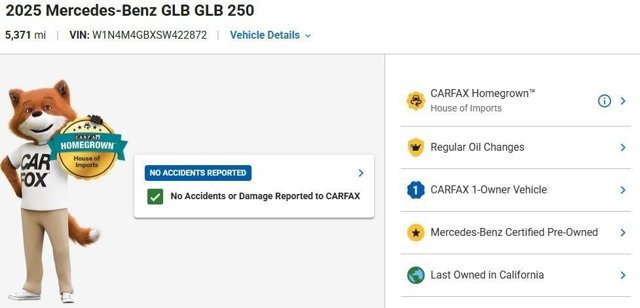 Used 2025 Mercedes-Benz GLB 250 image 3