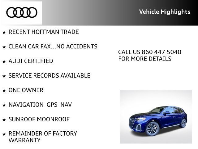Certified 2024 Audi Q5 2.0T Premium Plus w/ Premium Plus Package AWD/4WD image 10