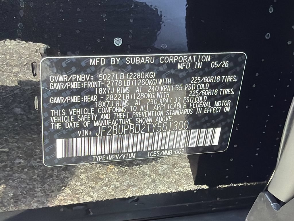 New 2026 Subaru Outback Premium AWD/4WD image 31