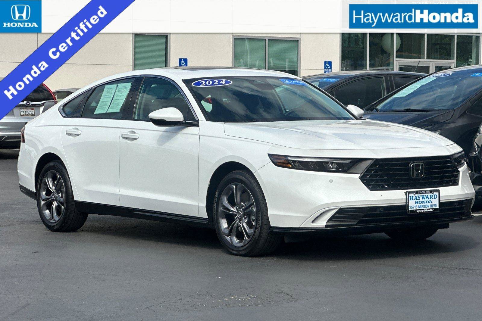 Certified 2024 Honda Accord EX-L