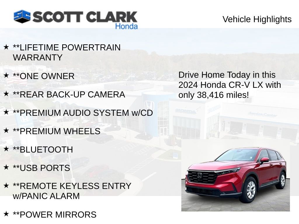 Used 2024 Honda CR-V LX image 11