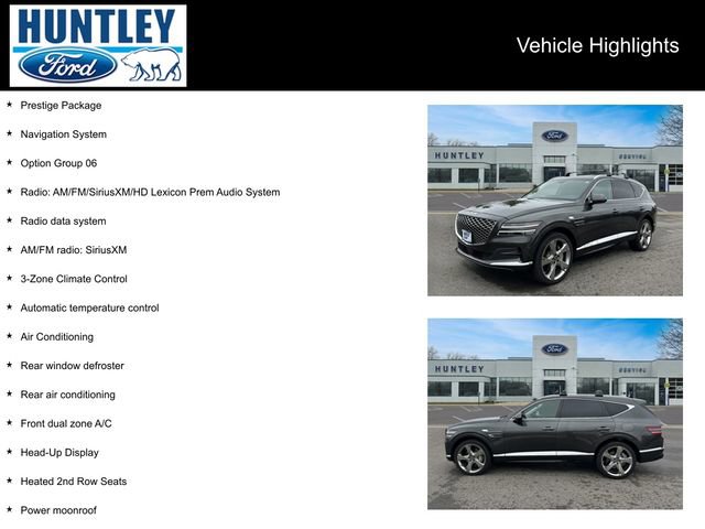 Used 2024 Genesis GV80 3.5T w/ Prestige Package image 2