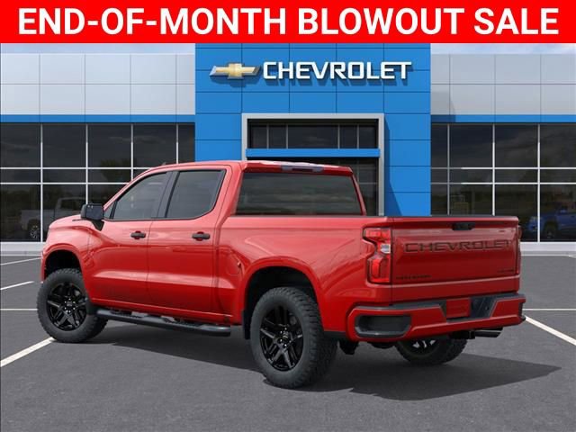 New 2026 Chevrolet Silverado 1500 Custom w/ Turbomax Blackout Package RWD image 3