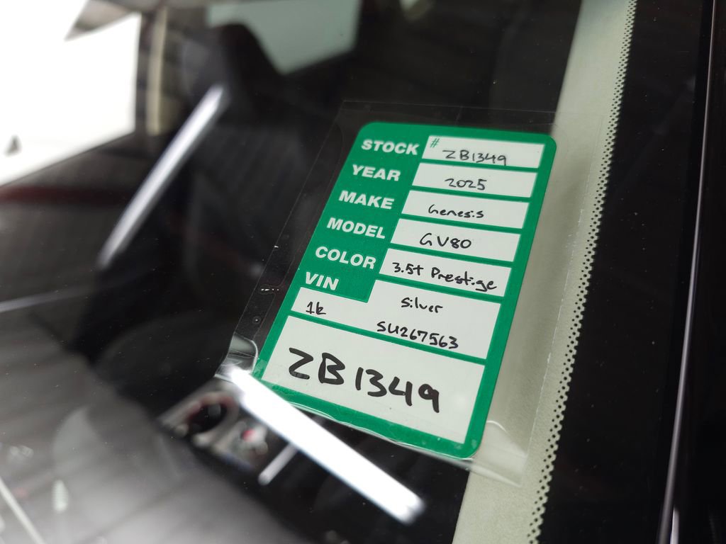 Used 2025 Genesis GV80 3.5T Prestige AWD/4WD image 45