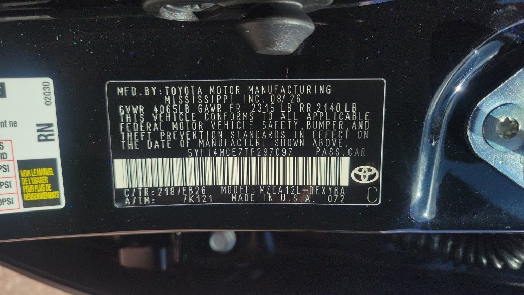 New 2026 Toyota Corolla XSE FWD image 24