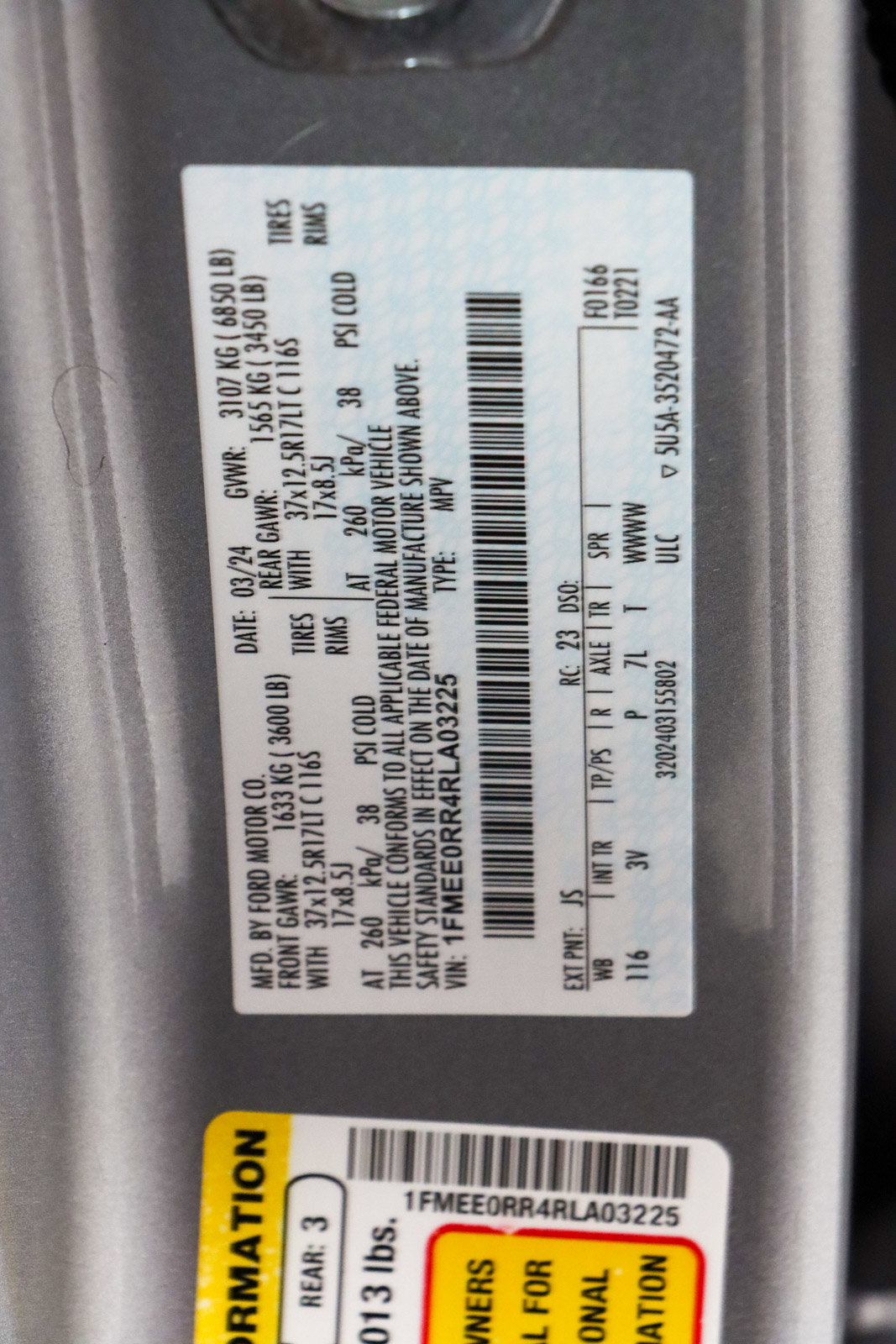 Used 2024 Ford Bronco Raptor w/ Interior Carbon Fiber Pack 6 image 31