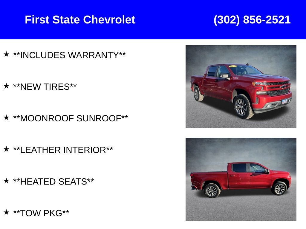 Used 2019 Chevrolet Silverado 1500 RST w/ All-Star Edition image 2