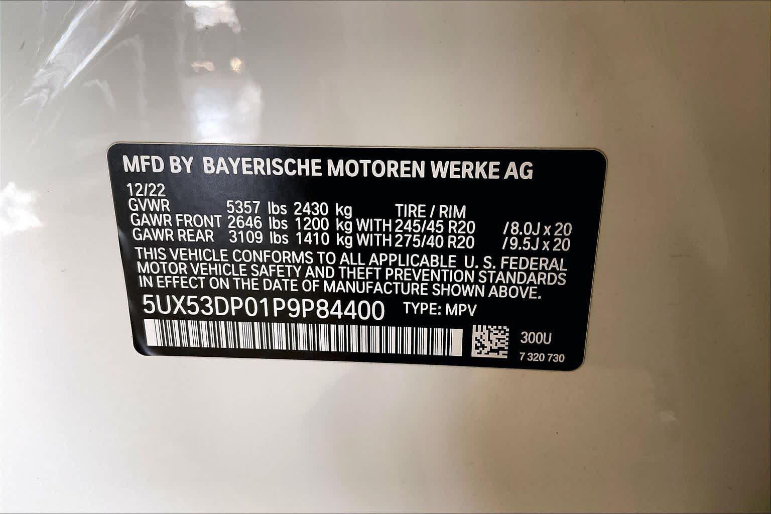 Used 2023 BMW X3 xDrive30i w/ M Sport Package AWD/4WD image 32