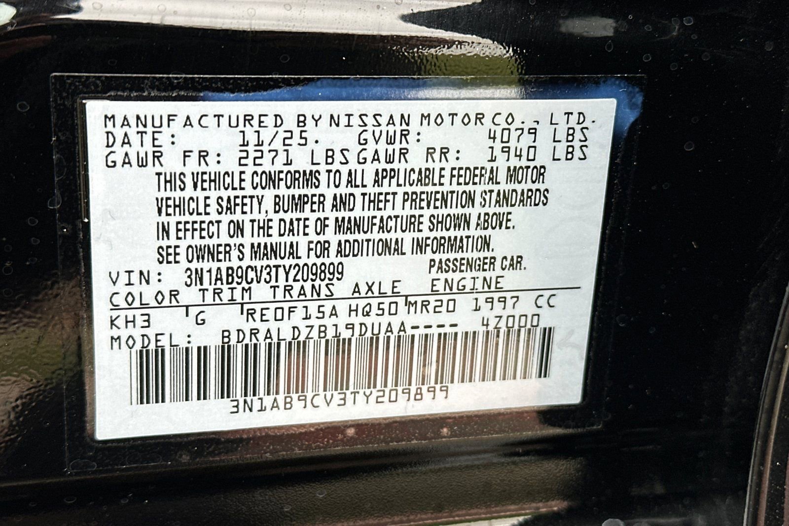 New 2026 Nissan Sentra SV w/ Floor Mat Package FWD image 22