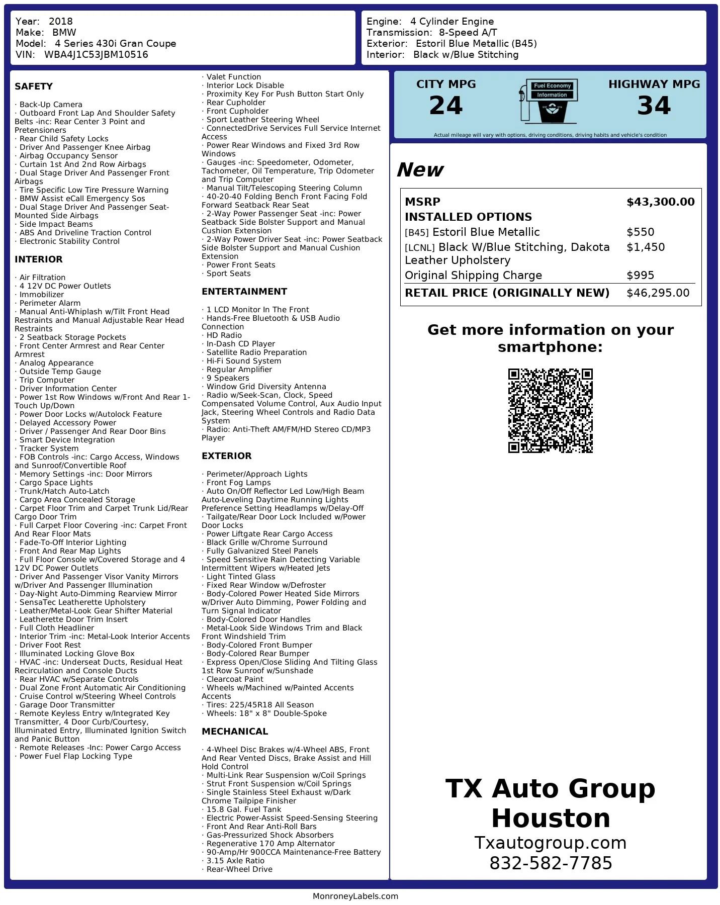 Used 2018 BMW 430i Gran Coupe image 3