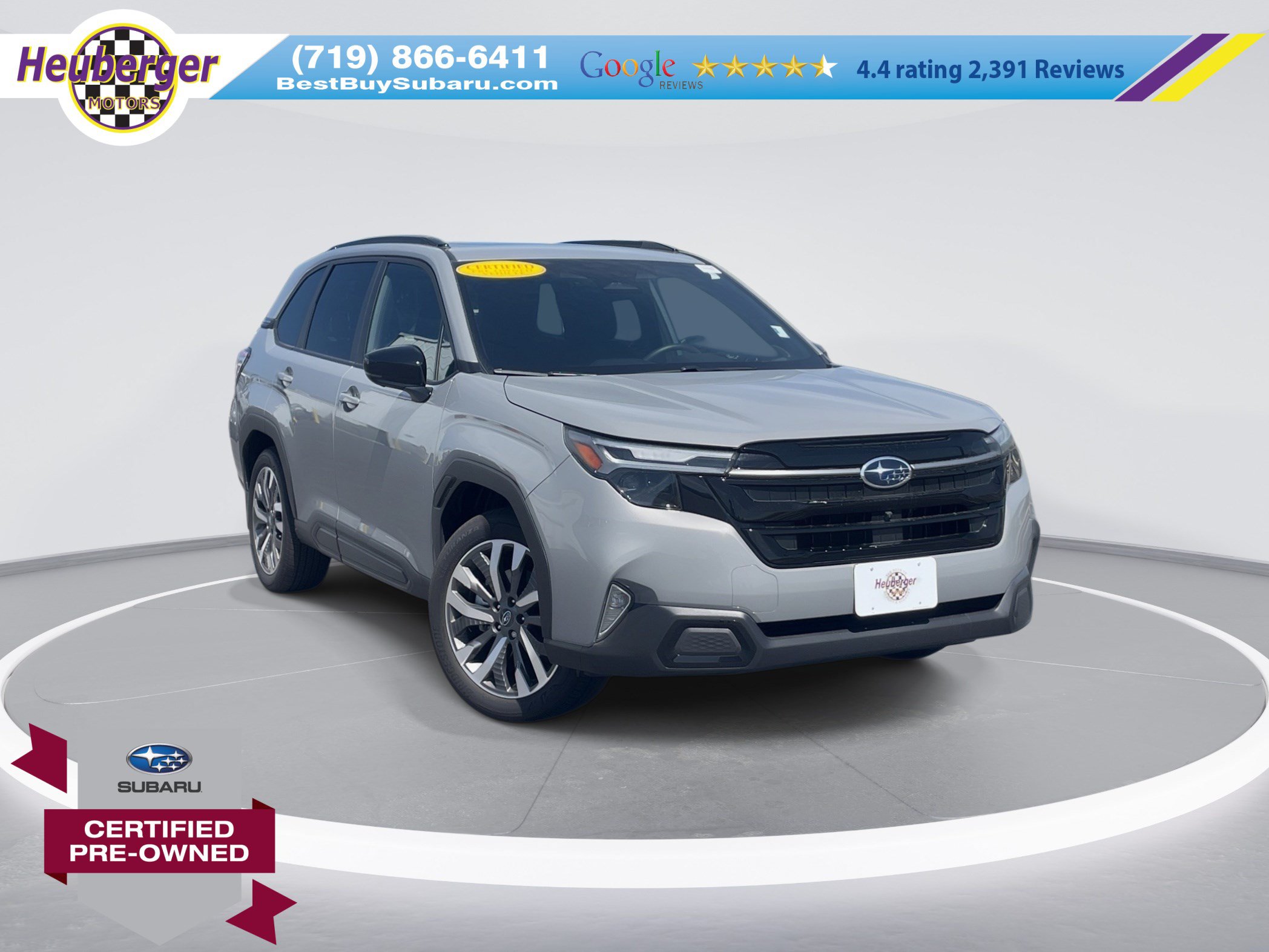 Certified 2025 Subaru Forester Touring w/ Protection Package AWD/4WD video 1