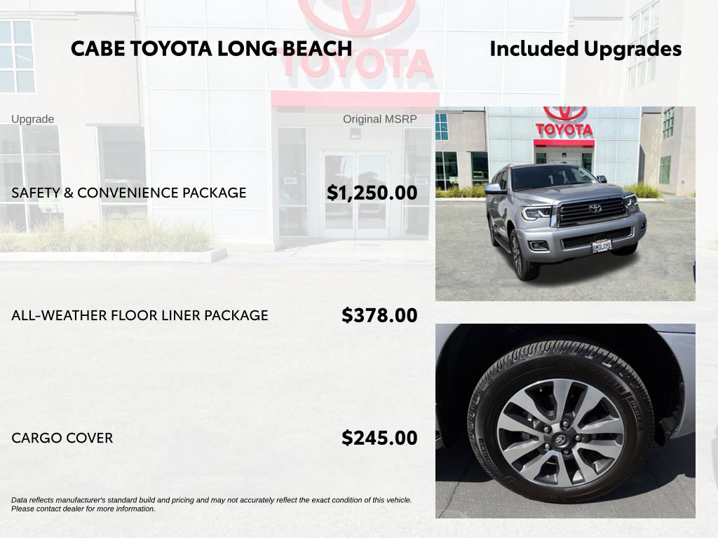 Certified 2019 Toyota Sequoia Limited w/ Safety & Convenience Package AWD/4WD image 5