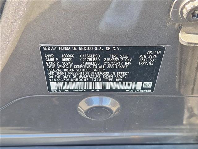 Used 2016 Honda HR-V EX image 16