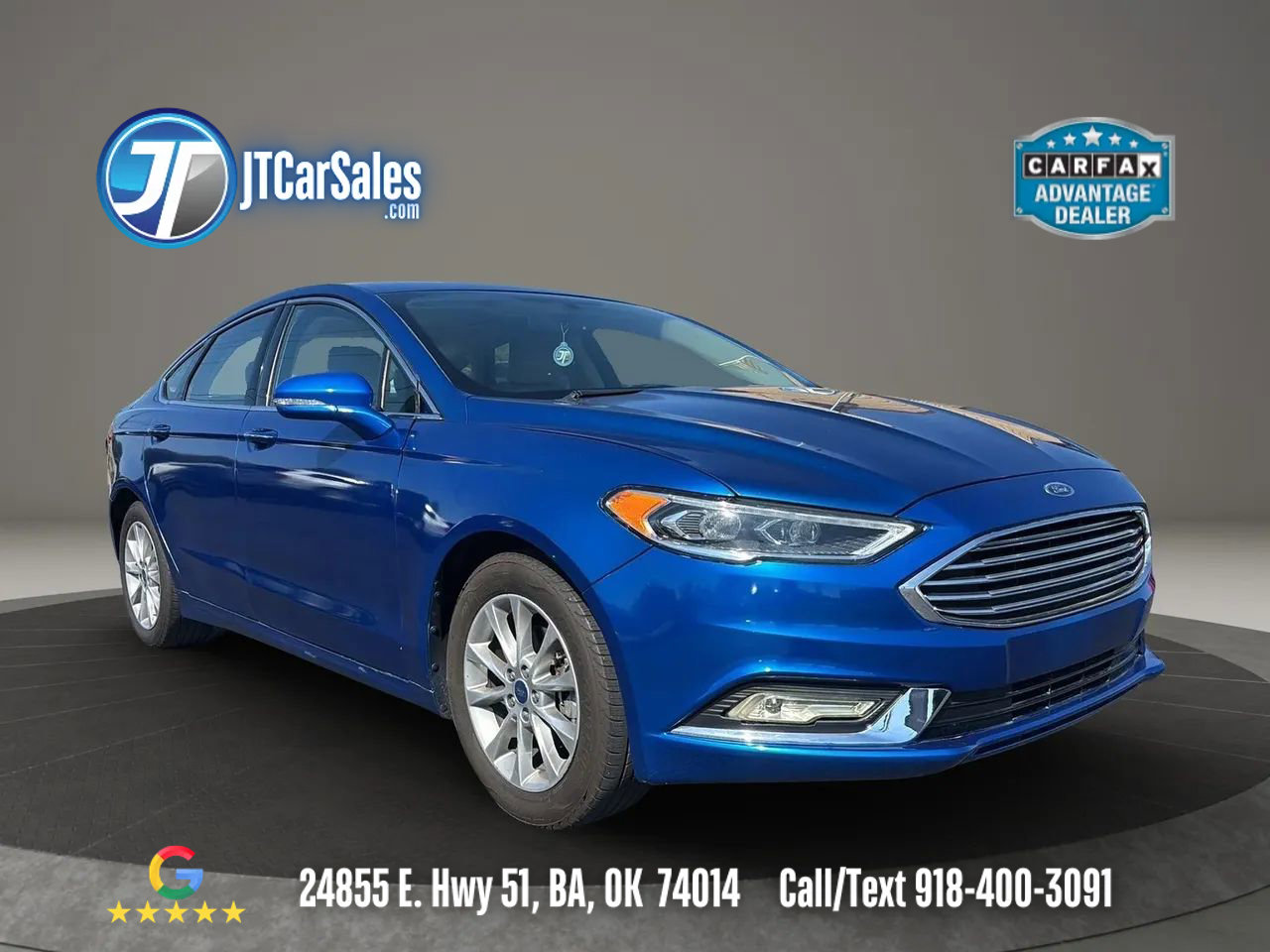 Used 2017 Ford Fusion SE w/ Fusion SE Technology Package image 1