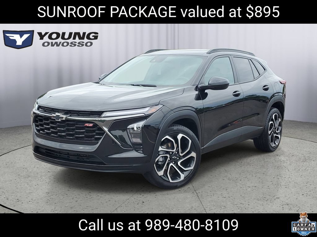 Certified 2025 Chevrolet Trax RS w/ Sunroof Package