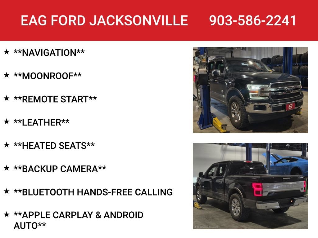 Used 2018 Ford F150 King Ranch w/ Equipment Group 601A Luxury RWD image 4