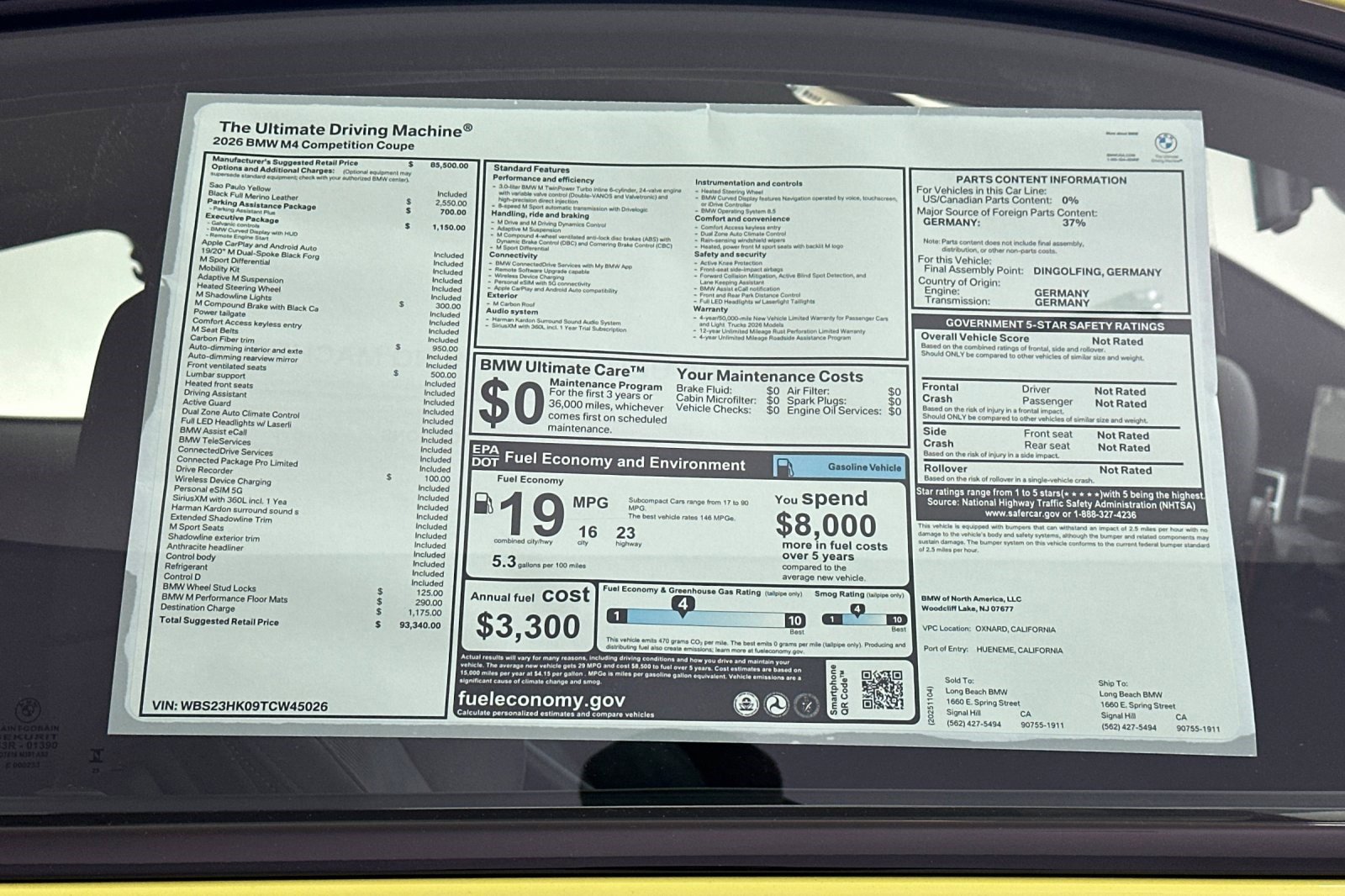 New 2026 BMW M4 Competition w/ Executive Package image 28