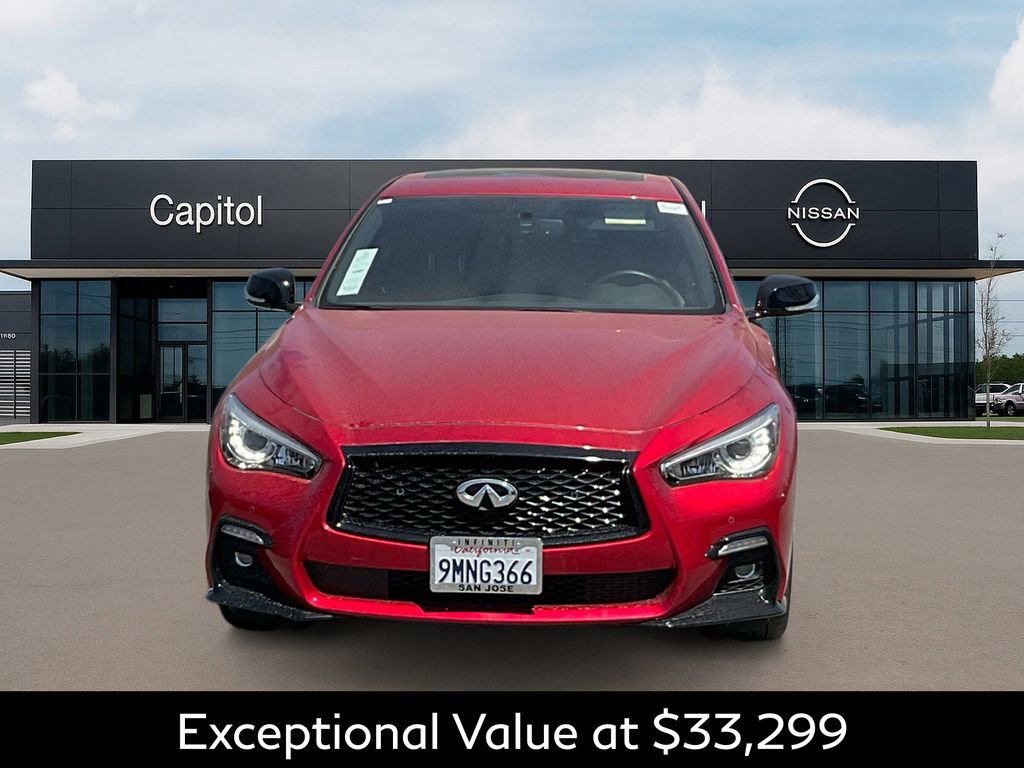Used 2024 INFINITI Q50 Sensory image 2