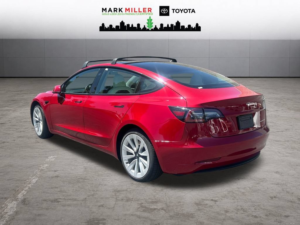 Used 2021 Tesla Model 3 Long Range AWD/4WD image 3