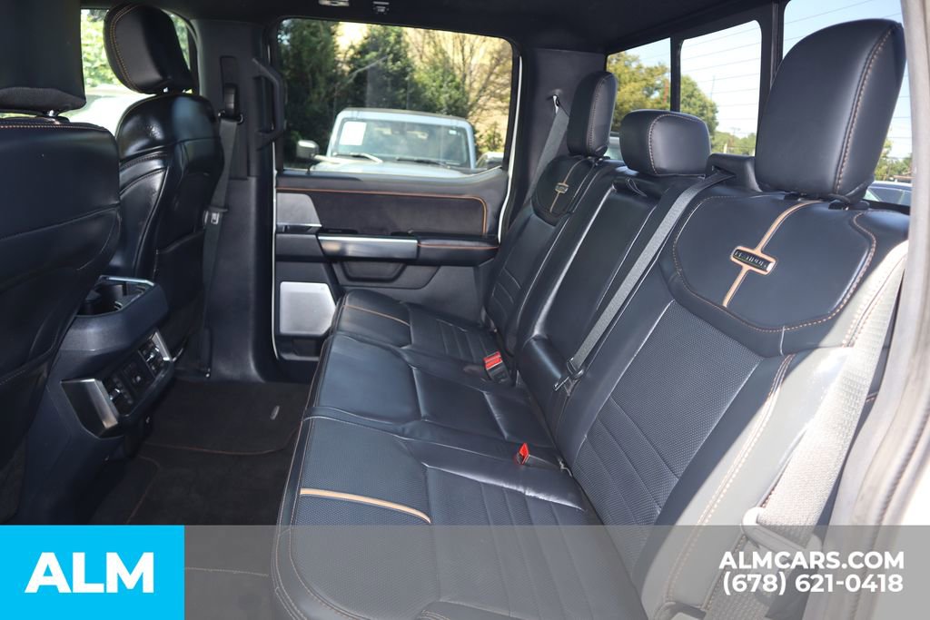 Used 2024 Ford F450 Platinum w/ Camper Package image 18