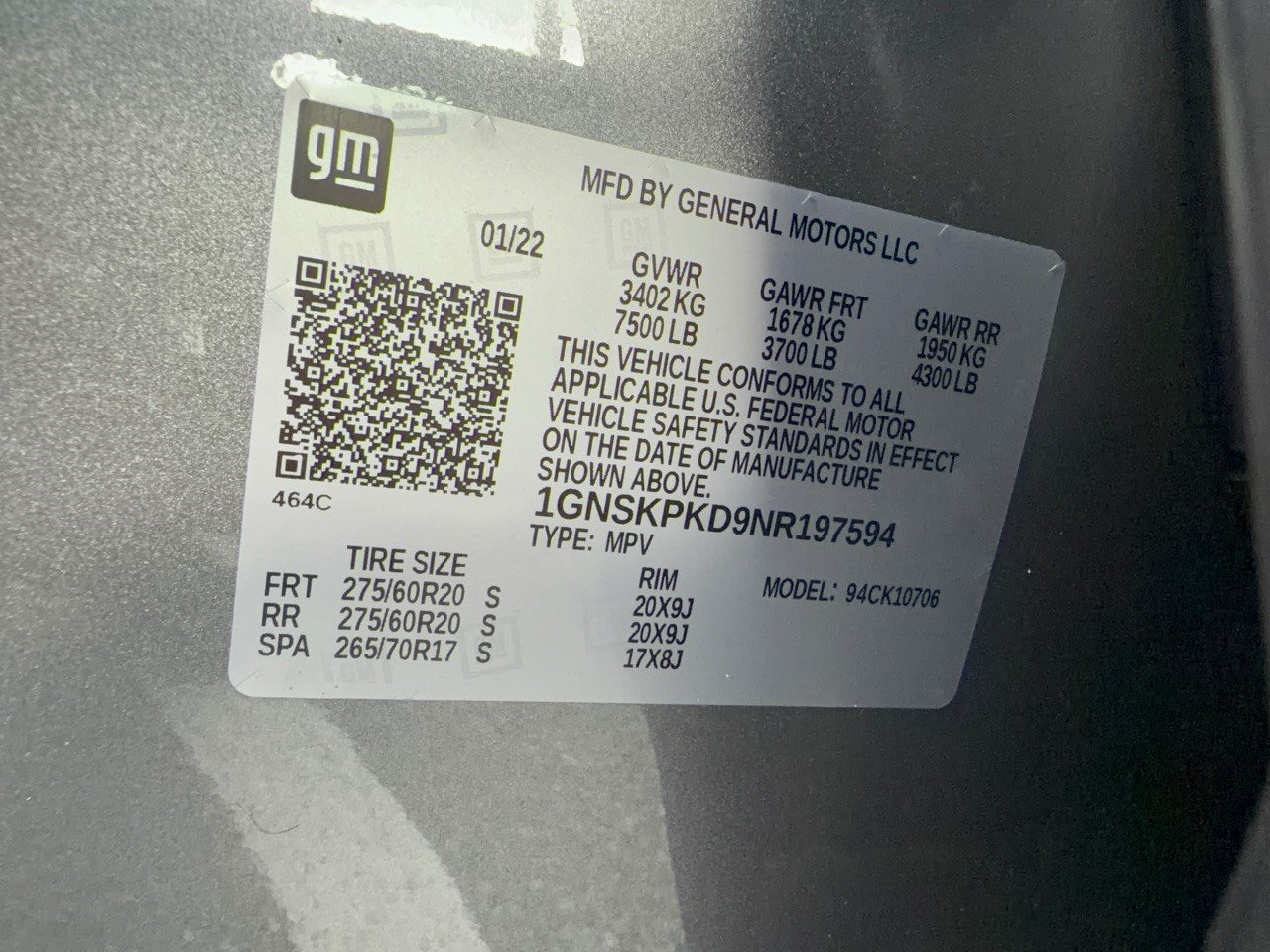 Used 2022 Chevrolet Tahoe Z71 AWD/4WD image 31